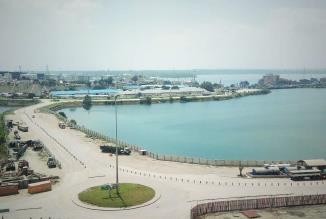 Road bridge connection toward the Port of Mombasa