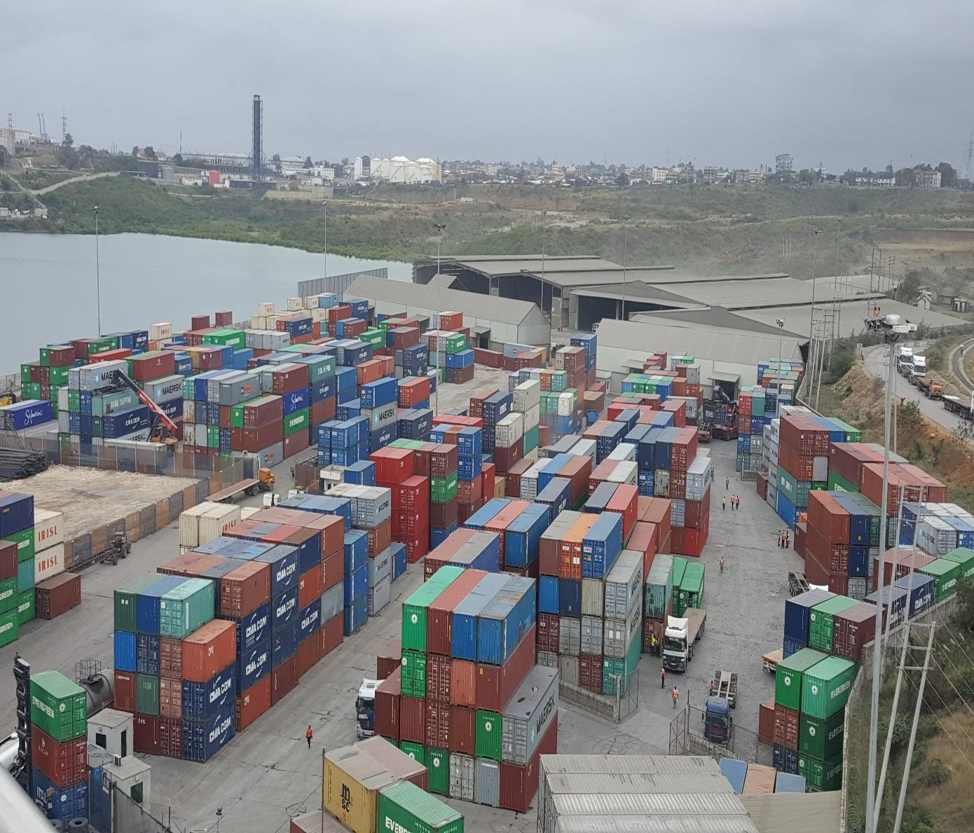 Aerial view of the MULTIPLE ICD KENYA LIMITED facility